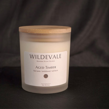 Aged Timber Candle