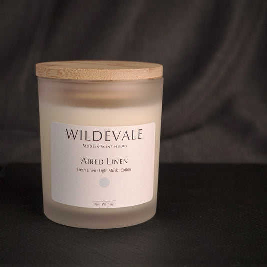 Aired Linen Candle