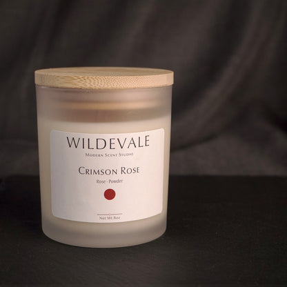 Crimson Rose Candle