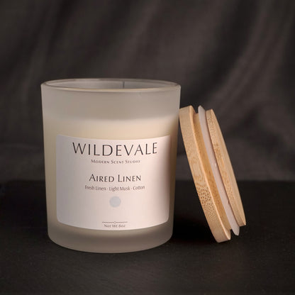 Aired Linen Candle